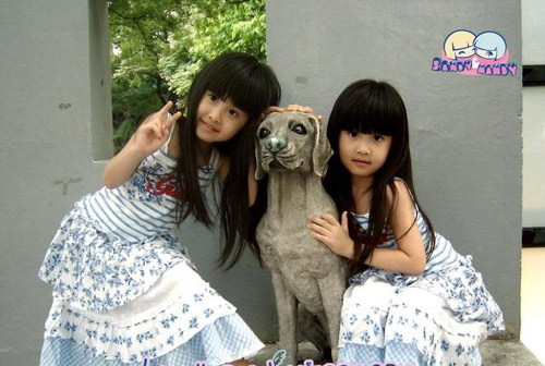 台湾人气双胞小姐妹五岁生日会