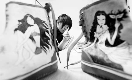 温州大学生开店抵学分 老师家长各有说法(组图