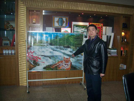 年画商用义乌精神保证年画虎真实<em>性图</em>--文化