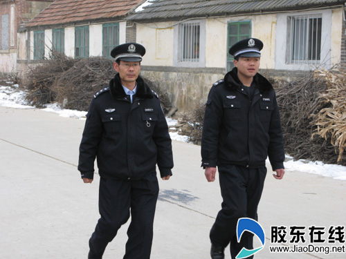姜格庄派出所加强春节期间巡逻保卫工作(图)--