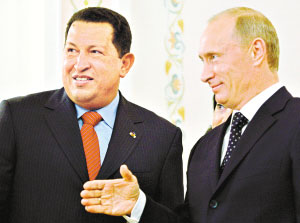 查韦斯向俄罗斯推销反侵略同盟 购20亿美元军