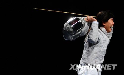 中国队进入女子佩剑团体赛决赛[组图] -击剑