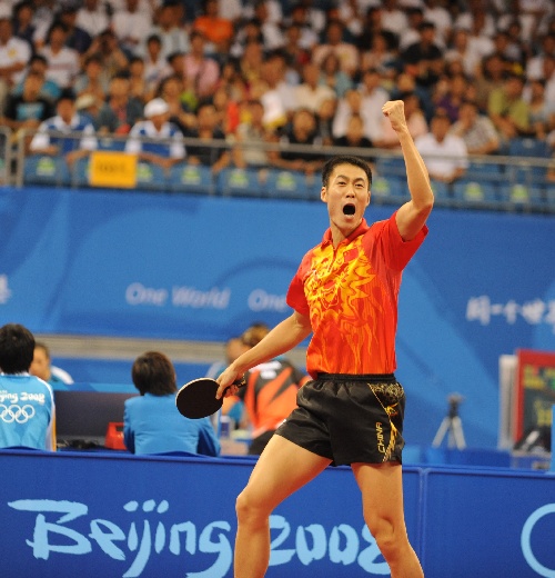 乒乓球男团小组赛 中国3-0胜奥地利晋级半决赛