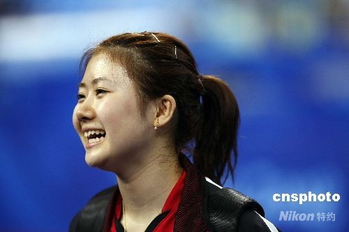 福原爱结束奥运征程 笑称在赛场已拼尽全力(图
