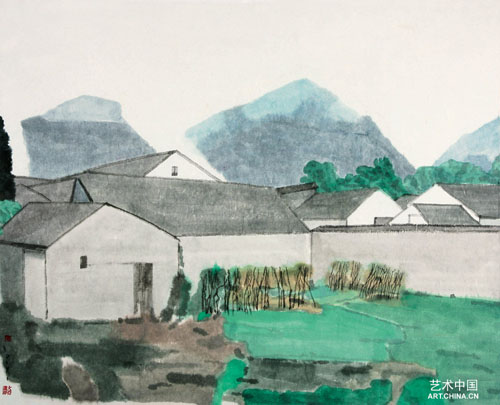 杜大恺水墨作品欣赏