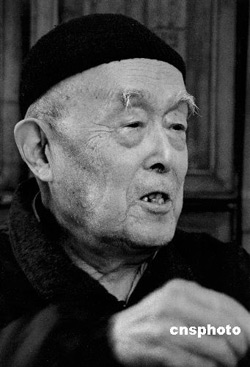 季羡林之子透露父亲去世主因系心脏萎缩(图)