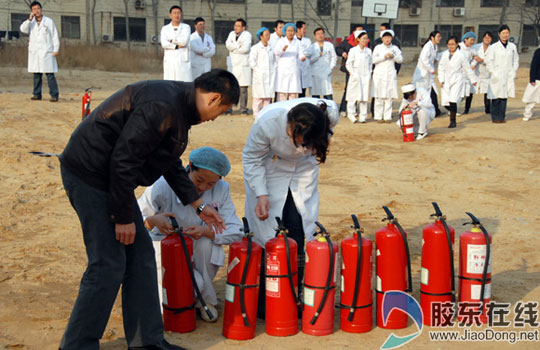 火灾猛于虎 时刻不放松 开发区医院消防安全演