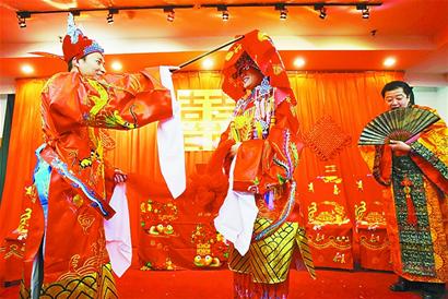 80后新人办明朝婚礼09古代中式婚礼增三成-