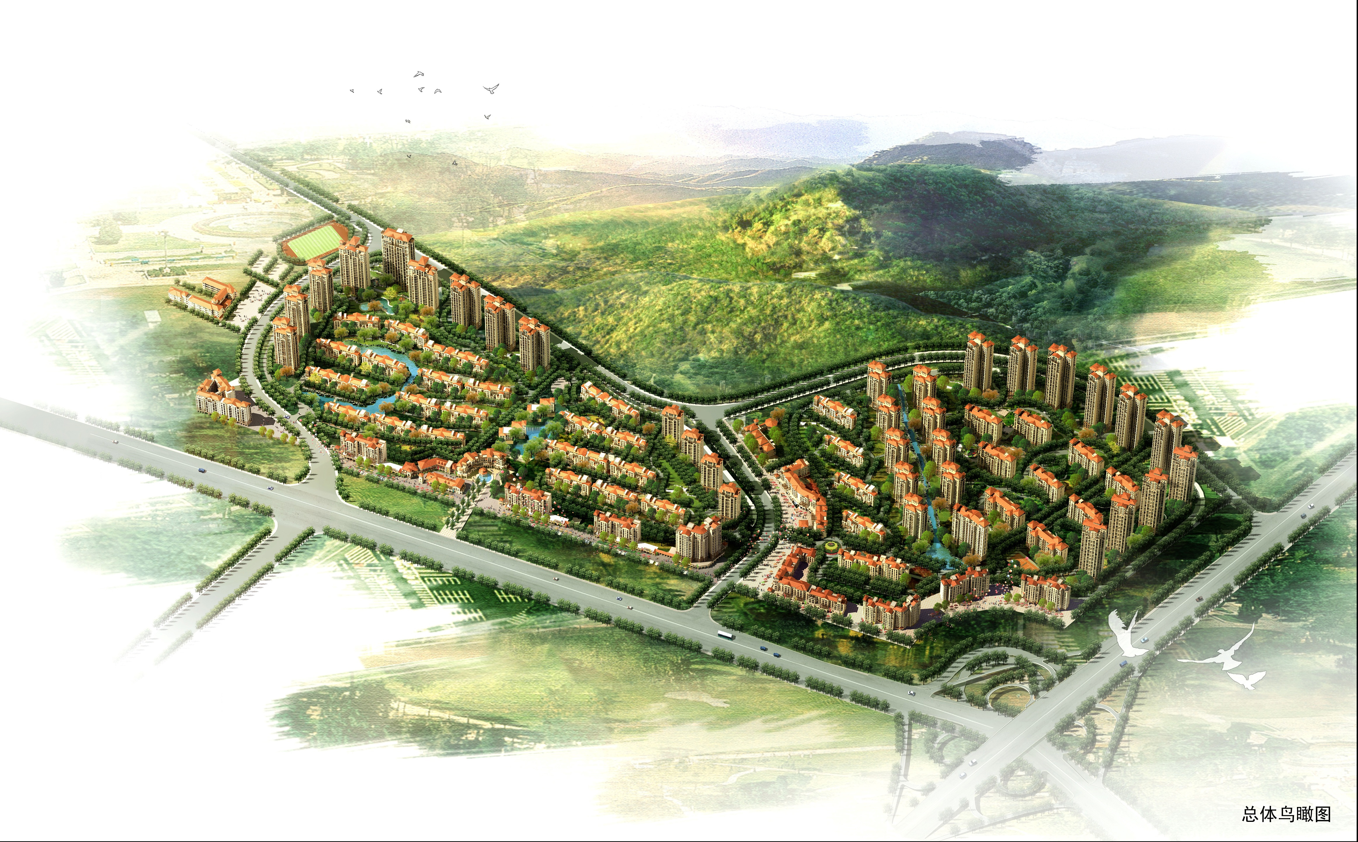 烟台南山国际城高清图片