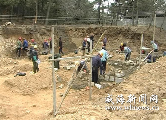 长鬃山羊梅花鹿大熊猫"新家"在刘公岛开建