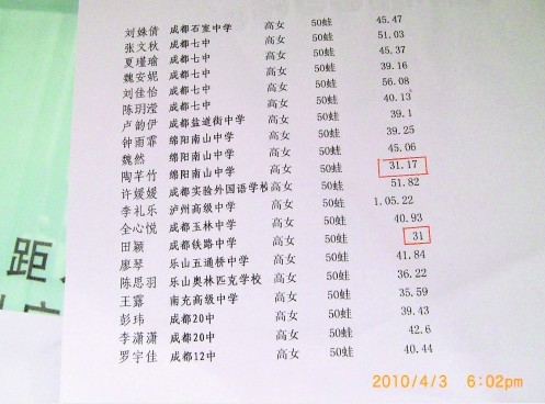 长得高高大大的刘长兴是成都体院的大一学生