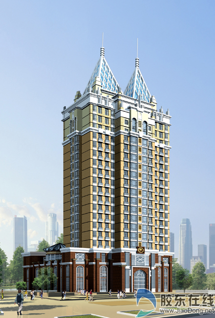 南大街上将添一处商住楼群(图) 财经新闻 烟台