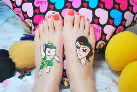 <em>美脚</em>也迷人 贴图精选 烟台新闻网 胶东在线新闻