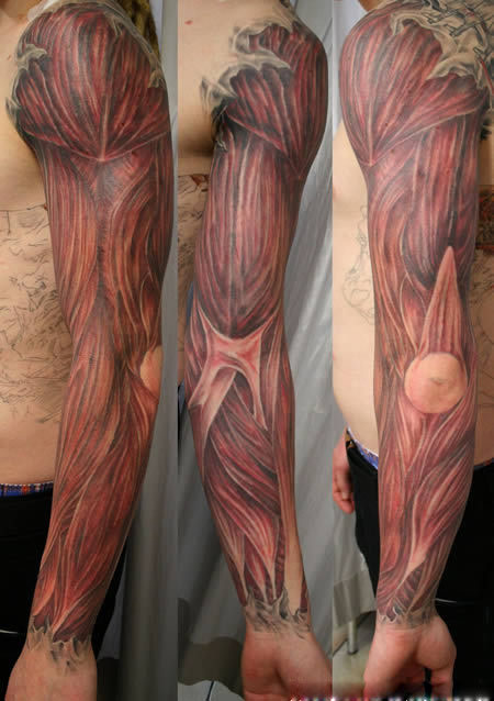 惊悚!欧美最新<em>人体</em>解剖纹身 <em>贴图</em>精选 烟台新闻