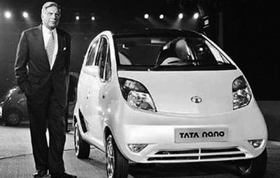 印度生产的塔塔汽车号称世界"最低价"汽车
