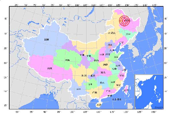 在全国地图上的位置