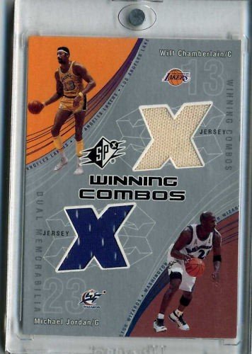 球星卡系列第14期:神与神 乔丹张伯伦球衣卡 体