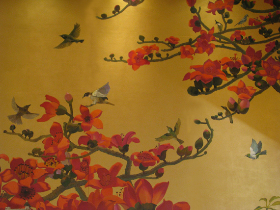 壁画《木棉花》