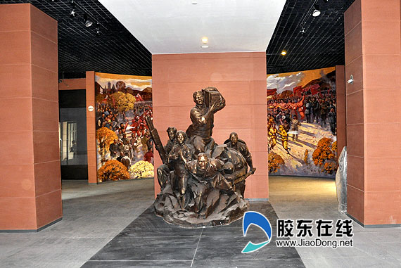 烟台新博物馆即将免费迎客 安检严格需凭票入馆