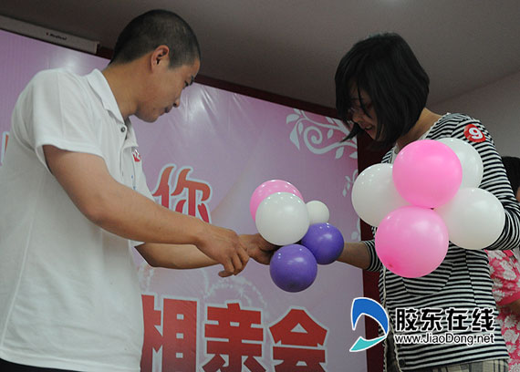 残疾人相亲男女3:1 市残联力挺本网相亲会(图)