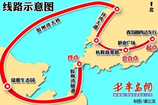 青岛胶州湾大桥隧道将通车 市民称全国最贵
