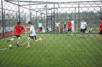 阳光体育节笼式足球展示体验活动 体育新闻 烟