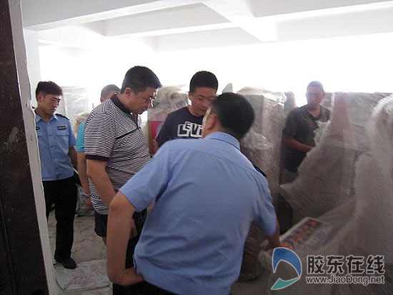 芝罘警方查处一家无证游戏厅
