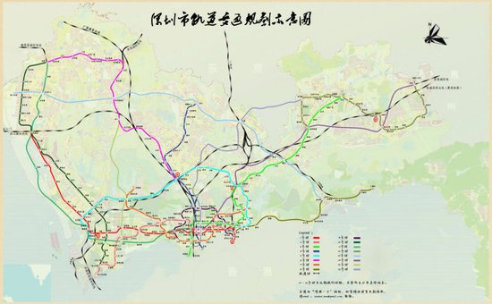 大运舞动青春市政篇:深圳地铁现状及规划