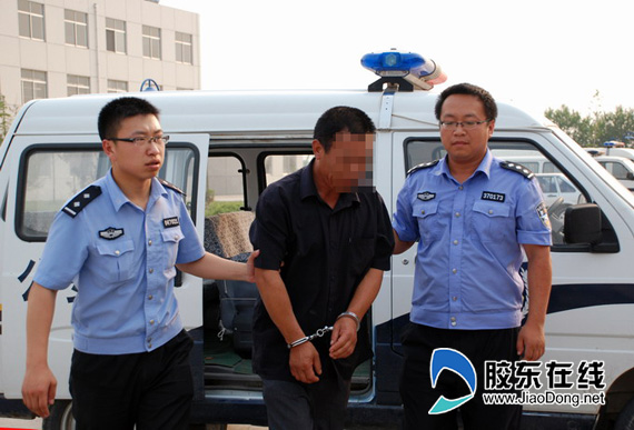 故意伤人逃犯逃亡七年 到蓬莱三个月即被抓(图
