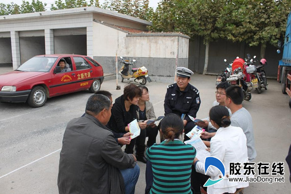 莱阳公安深入驾校与学员们共话安全文明行车