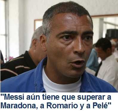 罗马里奥:史上最佳梅西没资格 阿根廷没人帮他