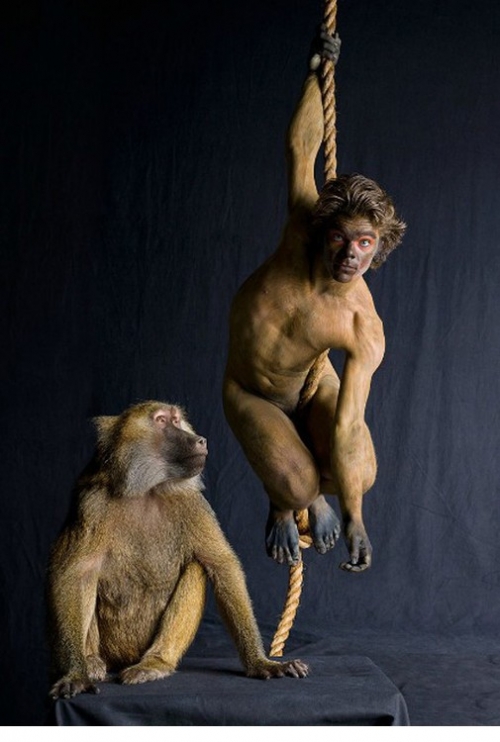 人兽同体!女<em>艺术</em>家极致震撼的<em>人体艺术</em>(图)_胶