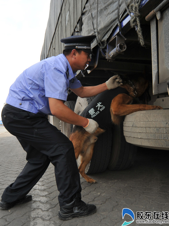 烟台港公安:乘警的家在客船(组图)