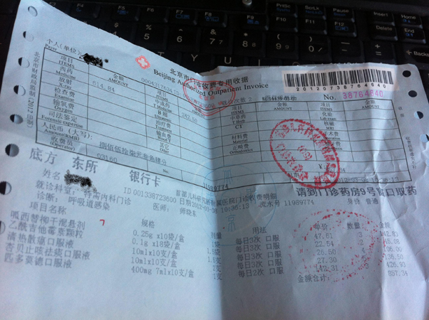震惊!6岁小孩感冒发烧 医生竟开出17盒药