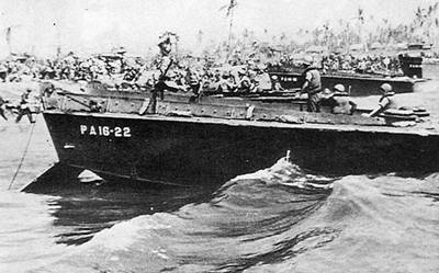 1945年4月1日美军登陆日本冲绳岛 历史今天 烟