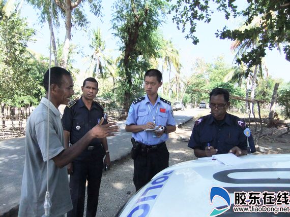 烟台赴东帝汶维和警察 穿越生死忠于祖国(图)