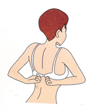 卡通图解女性内衣正确穿法(组图)+世相万千烟台