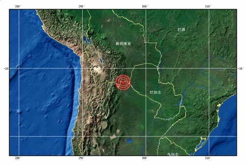 阿根廷发生6.2级地震 震源深度530公里(图)