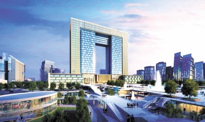 科技广场创业大厦效果图