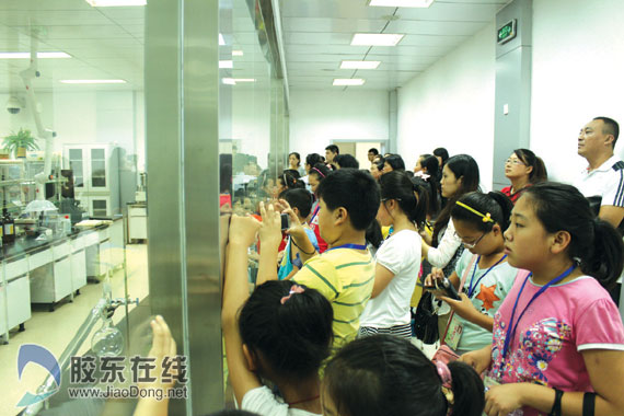 小记者进喜旺感受社会大课堂_财经_烟台财经