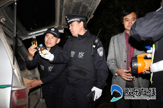 莱阳公安把住十八大安保烟台西大门(图)