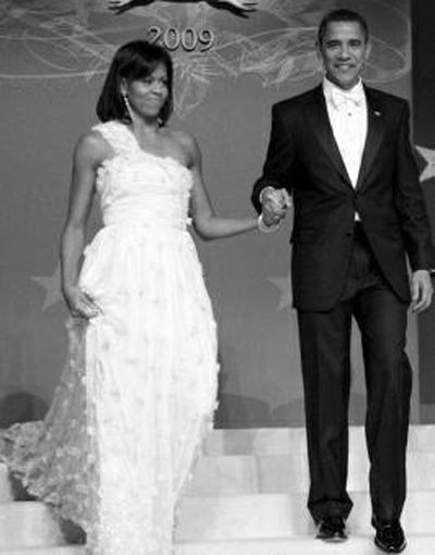 米歇尔参加奥巴马就职典礼 捧红华裔设计师 娱乐新闻 烟台新闻网 胶东在线 国家批准的重点新闻网站