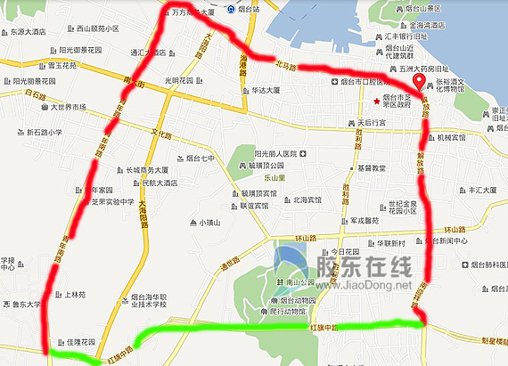 烟台三度道路单双号限行 或成春节长效机制(图