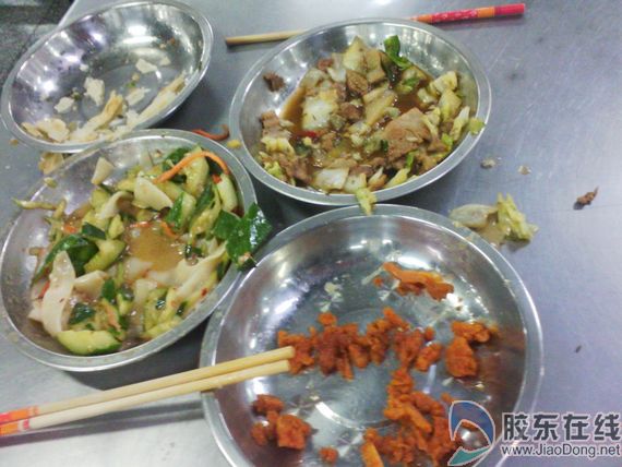 "光盘行动"烟台高校受阻 食堂浪费严重不忍目睹