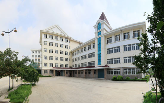 烟台城乡建设学校校园风景