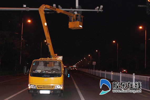 蓬莱交警着力提高非现场事故的执法能力(图) |