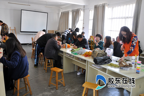 青岛大学工业设计工程专业纤维艺术课程