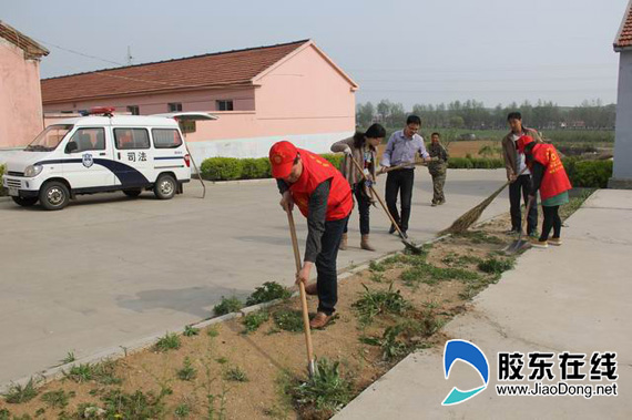 栖霞市司法局组织开展义工服务活动(图) | 平安