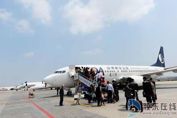 五一烟台飞北京机票最紧张 飞首尔每日5个航班