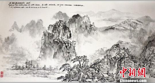 法国画家学习中国水墨画30年以“禅意”入画 法国画家学习中国水墨画30年以“禅意”入画